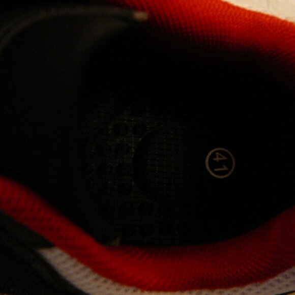 Men's SPEED European Bike Cycling Shoes EU 41 Black White Red Colors-US 8.5 NWOB - Picture 7 of 7